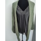 FS Collection Cardigan Army Green Half-long