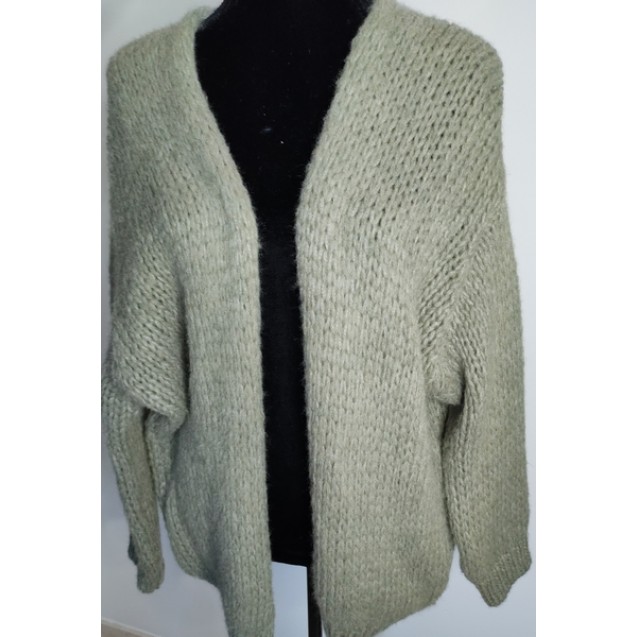 FS Collection Cardigan Olive green Short